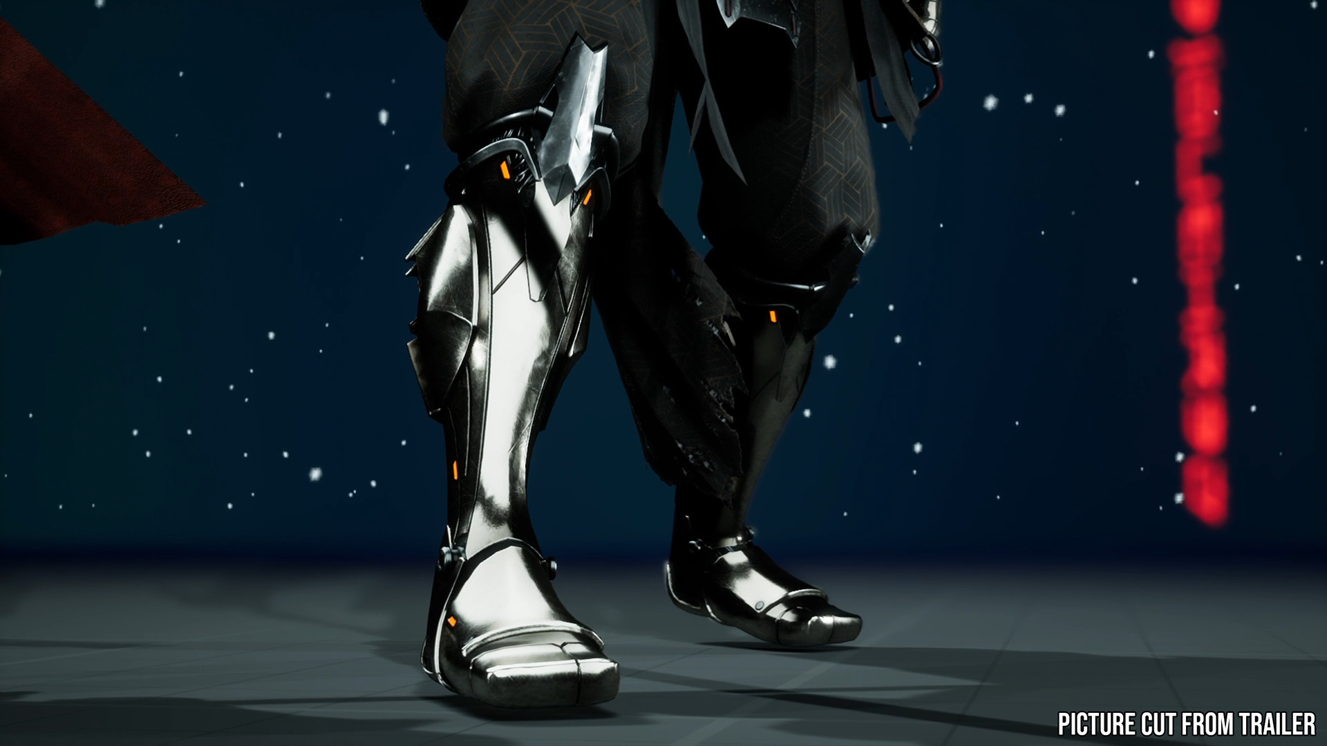 G2 Scifi Samurai Low-poly 3D model_7