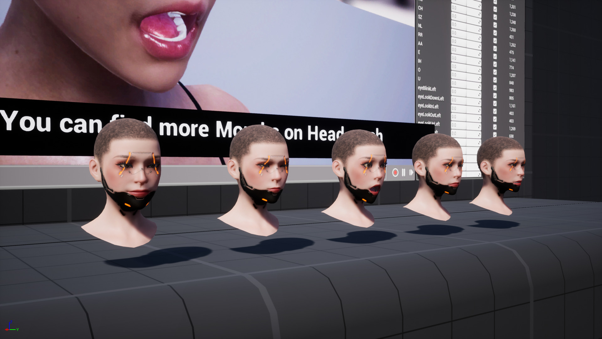 G2 Scifi Samurai Low-poly 3D model_20