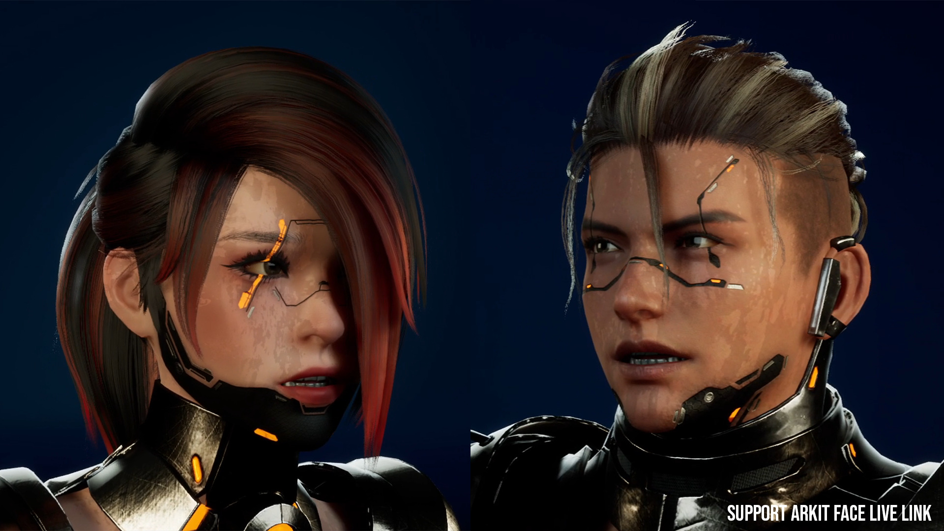 G2 Scifi Samurai Low-poly 3D model_10