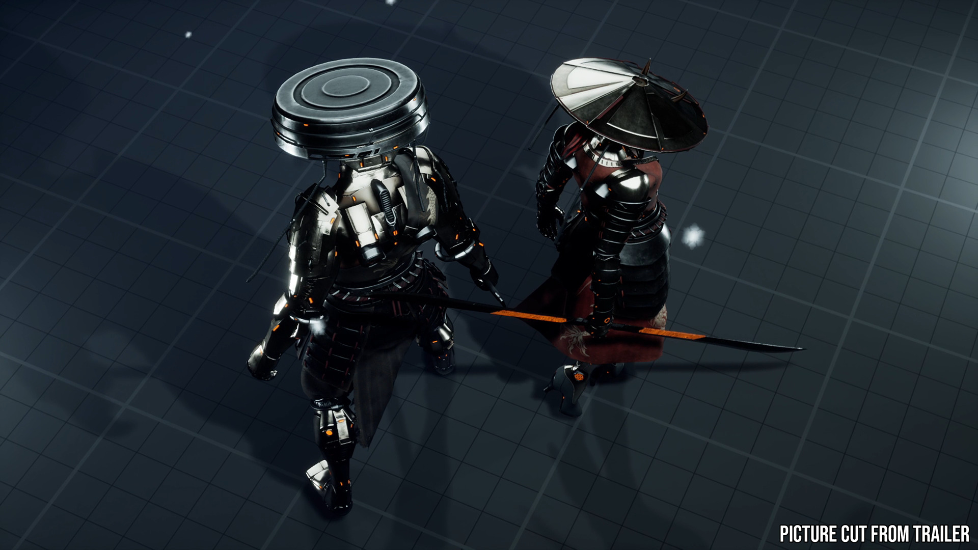 G2 Scifi Samurai Low-poly 3D model_5