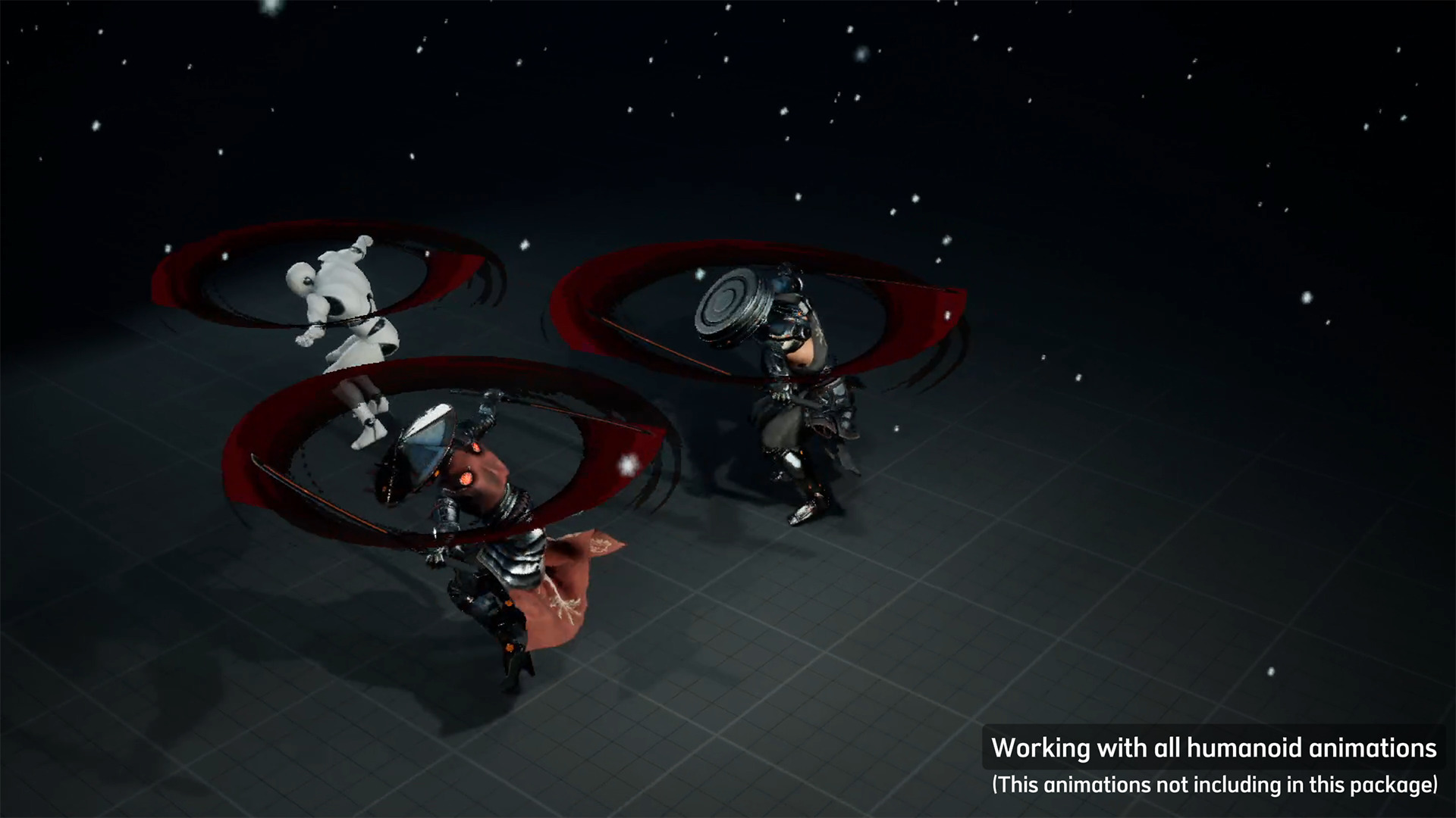 G2 Scifi Samurai Low-poly 3D model_9