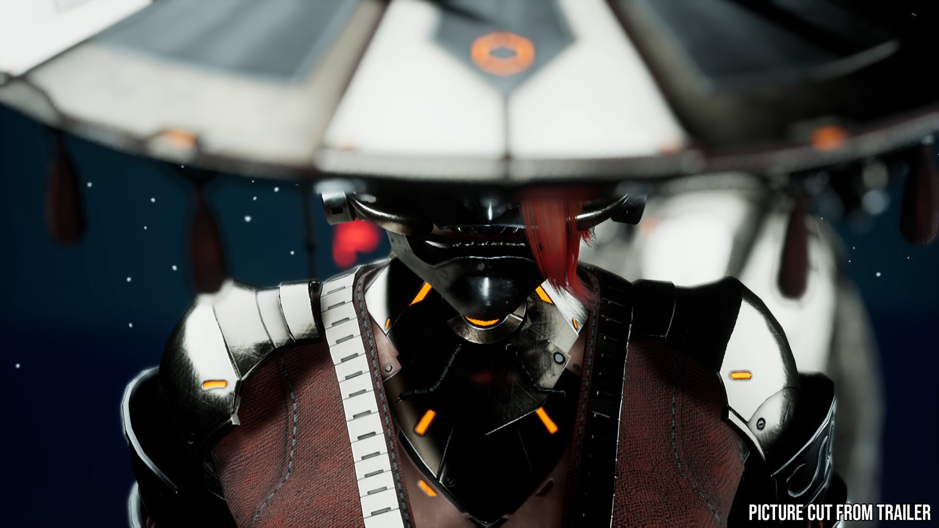 G2 Scifi Samurai Low-poly 3D model_2