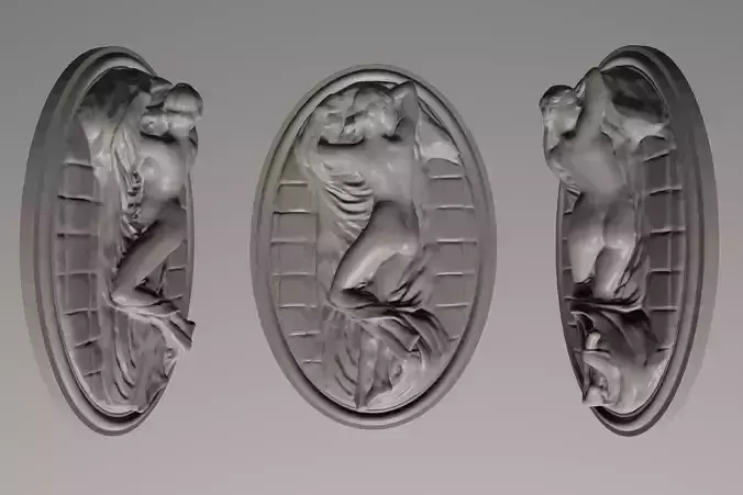 Hermaphrodite Medallion