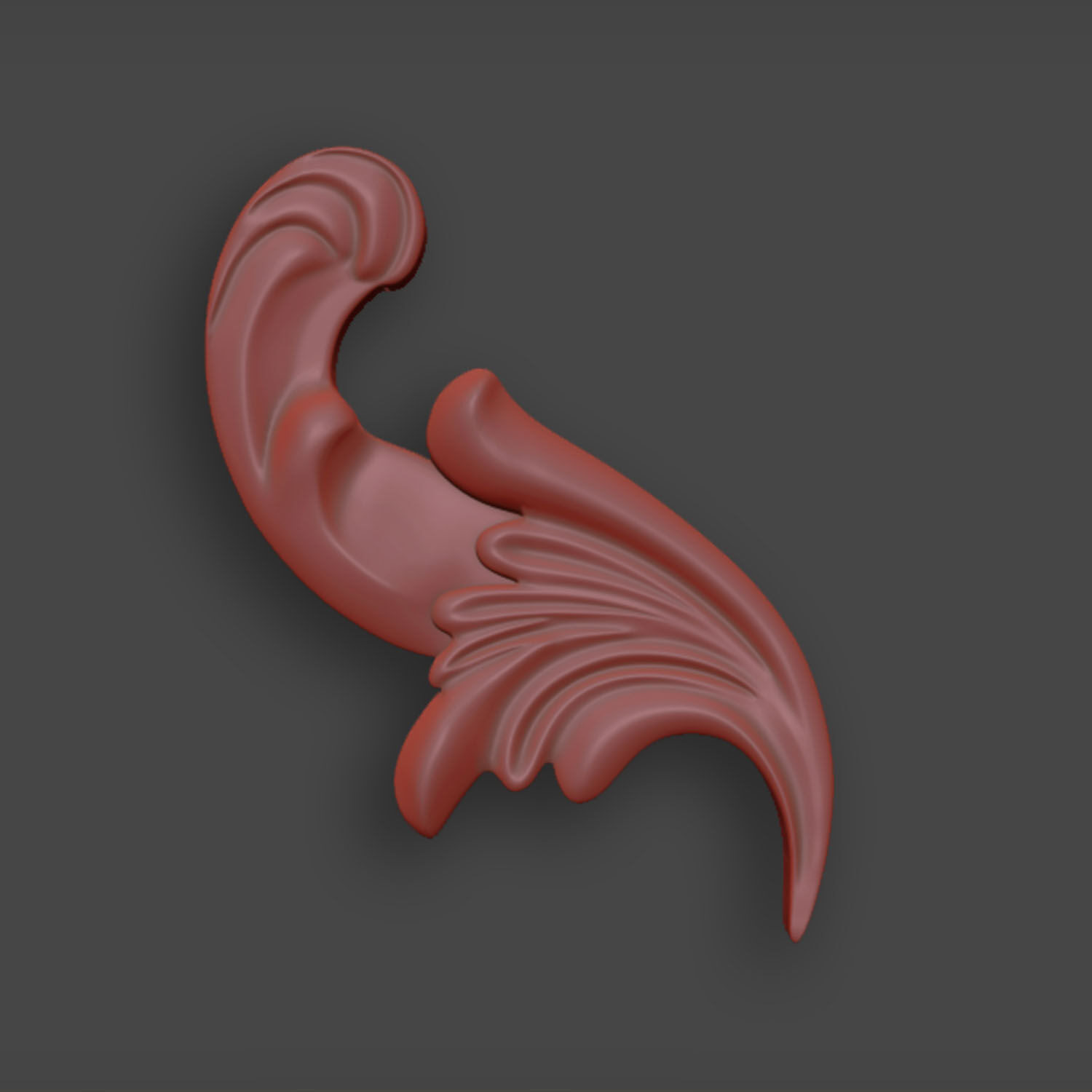 Ornamental Corner Set- Vol03 - Clean Quad Mesh - 4k PBR Textures 3D model_13