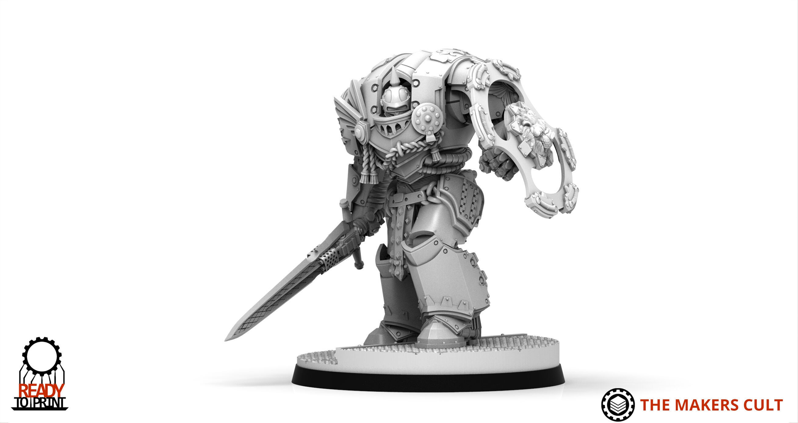 Obsidian Guard - Djinni - Base Kit 3D print model_8