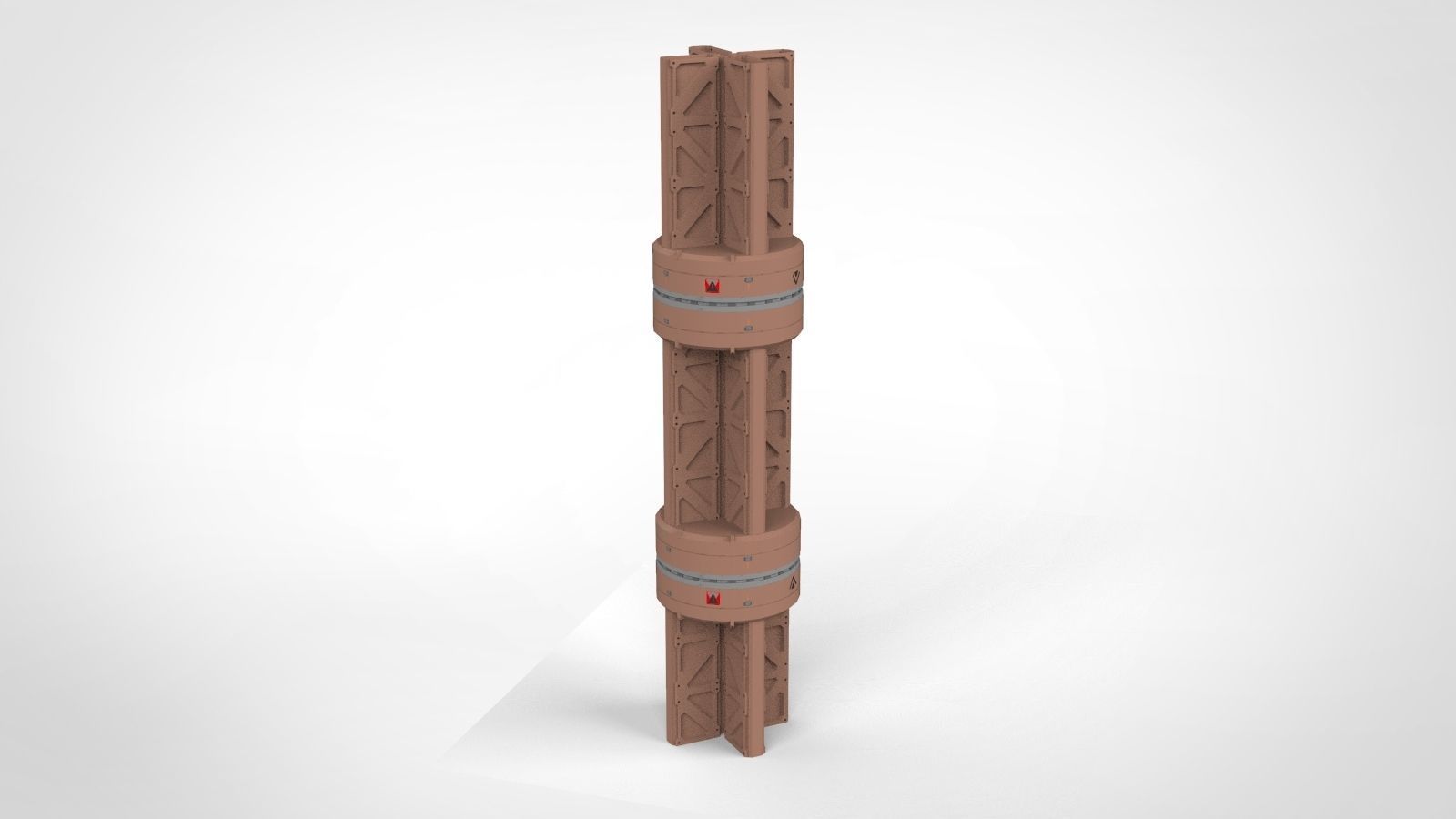 Sci-Fi architecture Elements collection 7 3D model_37