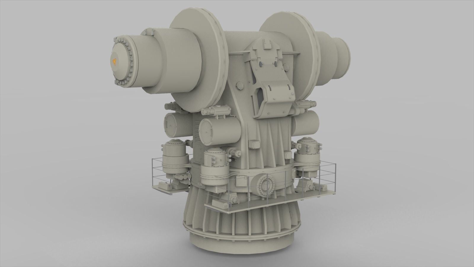 Sci-Fi architecture Elements collection 7 3D model_20