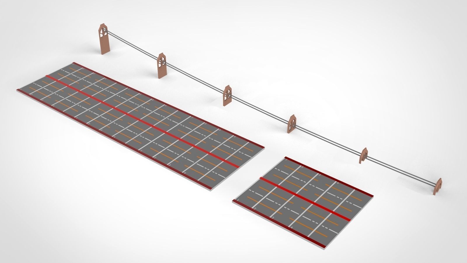 Sci-Fi architecture Elements collection 7 3D model_36