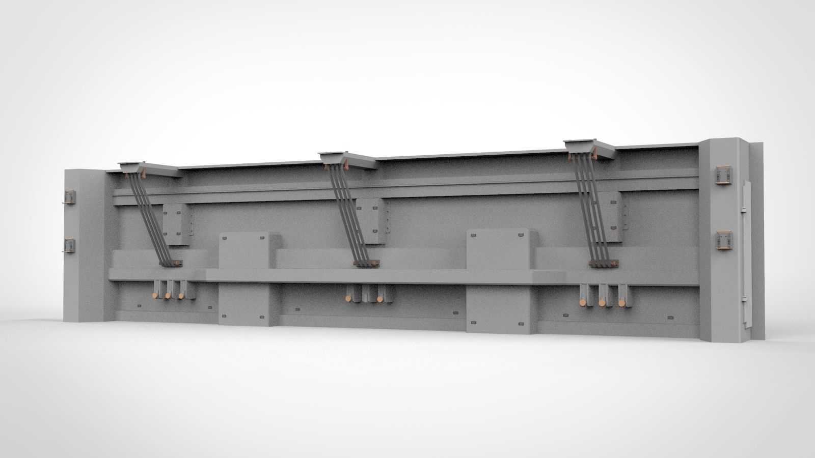 Sci-Fi architecture Elements collection 7 3D model_56