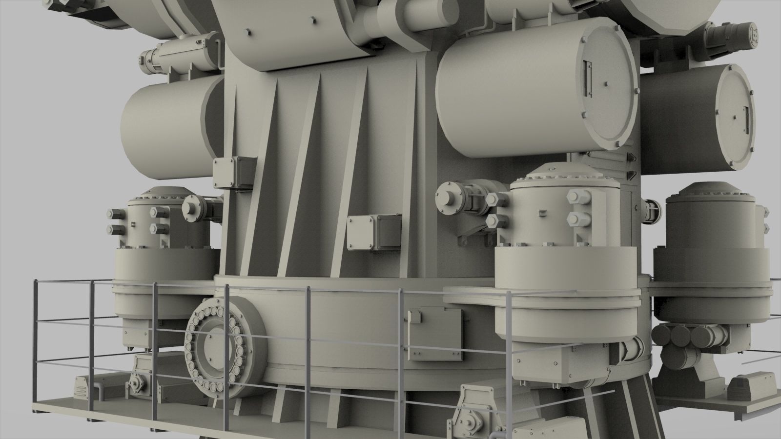 Sci-Fi architecture Elements collection 7 3D model_22