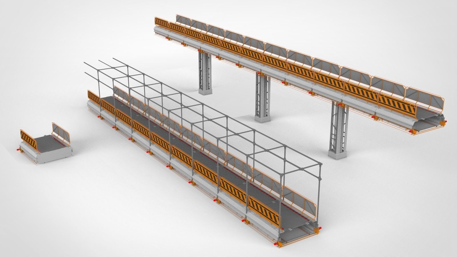 Sci-Fi architecture Elements collection 7 3D model_31