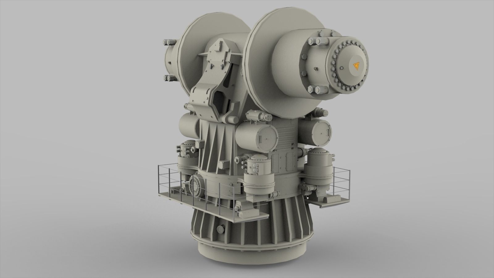 Sci-Fi architecture Elements collection 7 3D model_19