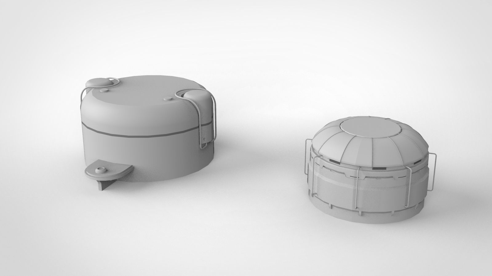 Sci-Fi architecture Elements collection 7 3D model_55