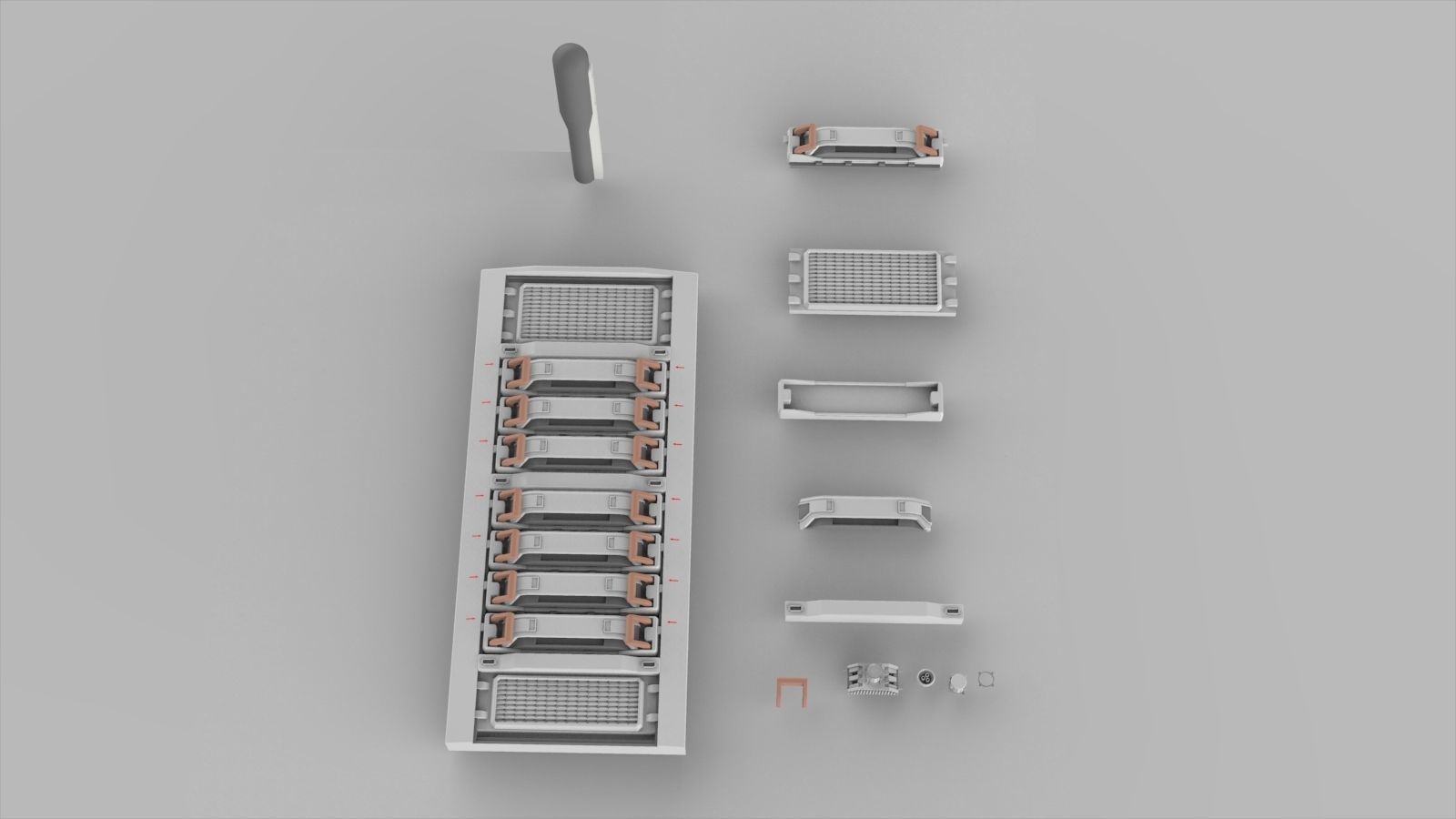 Sci-Fi architecture Elements collection 7 3D model_65