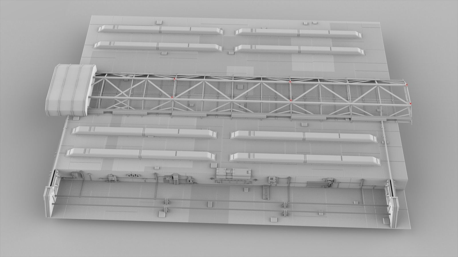 Sci-Fi architecture Elements collection 7 3D model_46