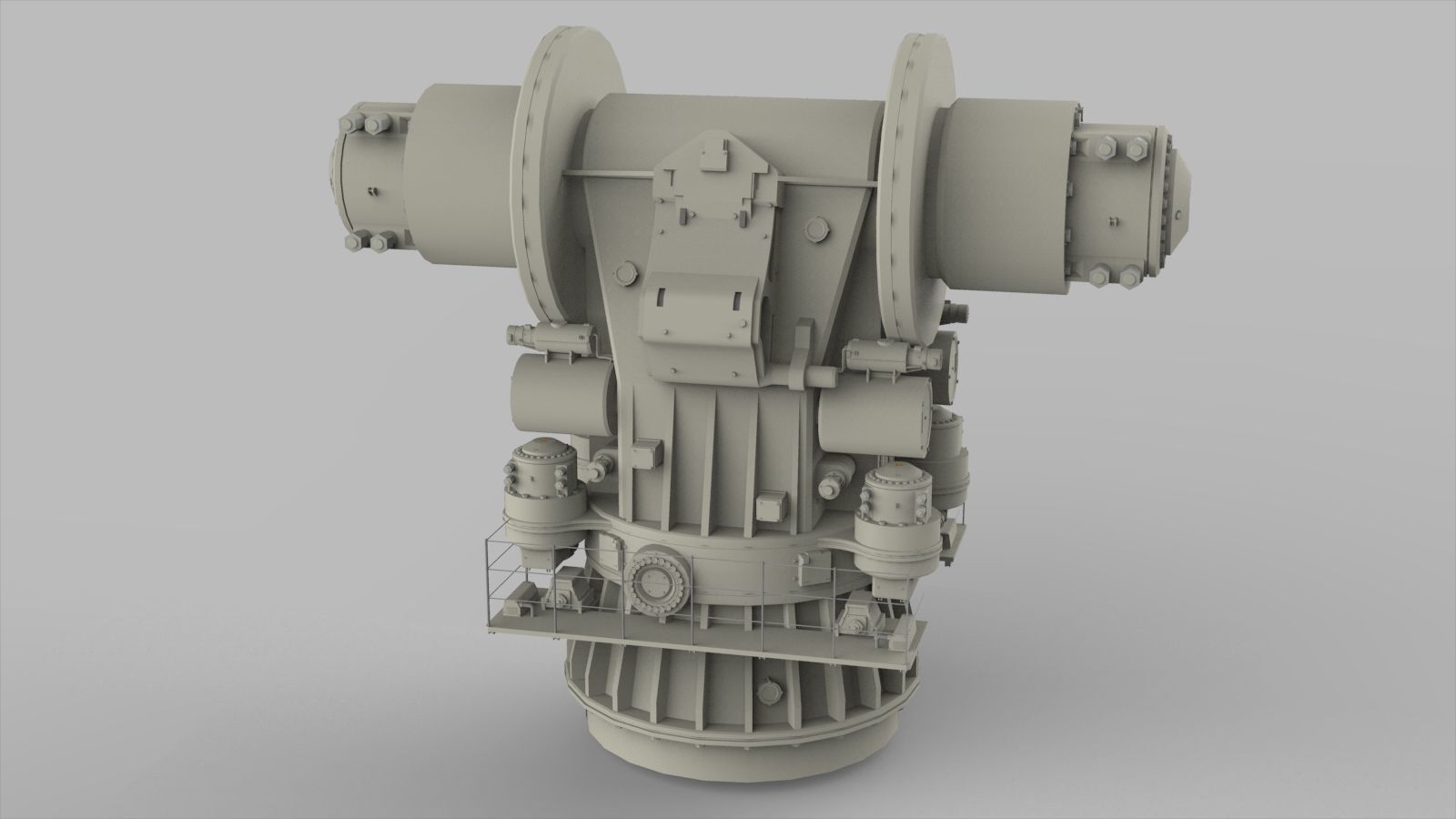 Sci-Fi architecture Elements collection 7 3D model_18