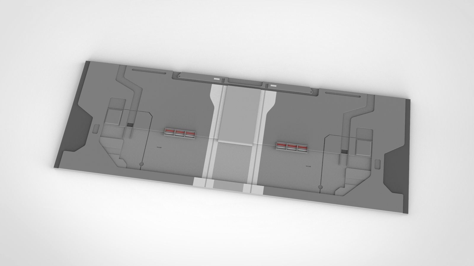 Sci-Fi architecture Elements collection 7 3D model_39