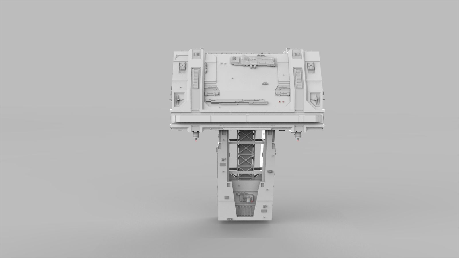 Sci-Fi architecture Elements collection 7 3D model_15