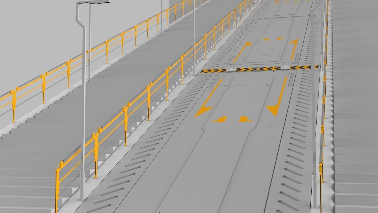 Sci-Fi architecture Elements collection 7 3D model_10