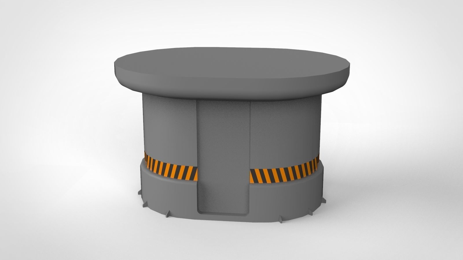 Sci-Fi architecture Elements collection 7 3D model_72