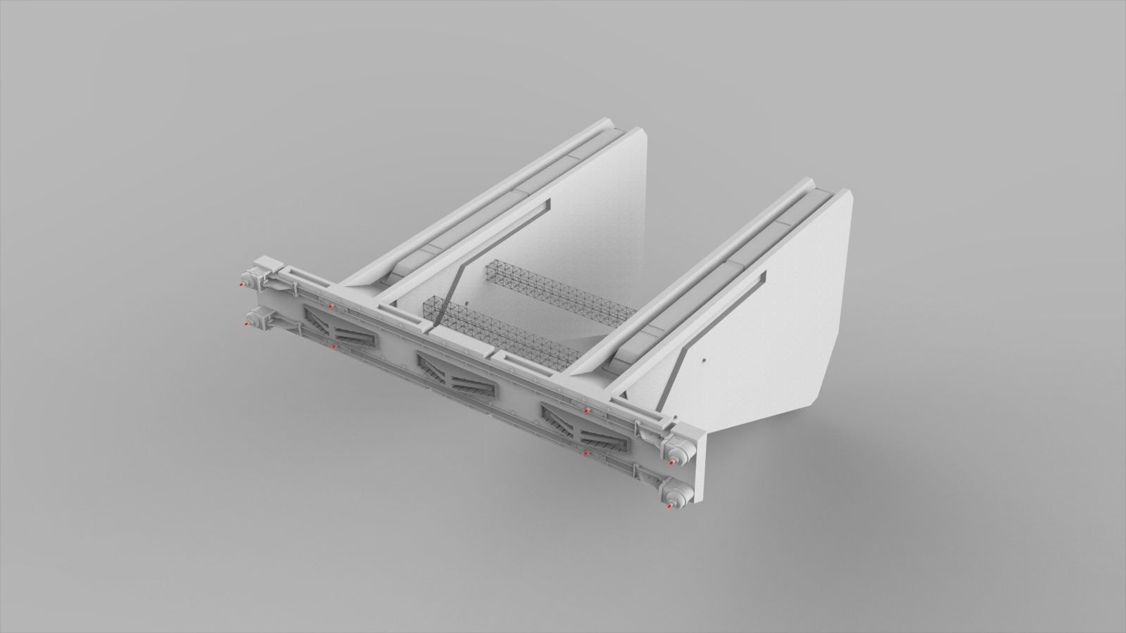 Sci-Fi architecture Elements collection 7 3D model_59