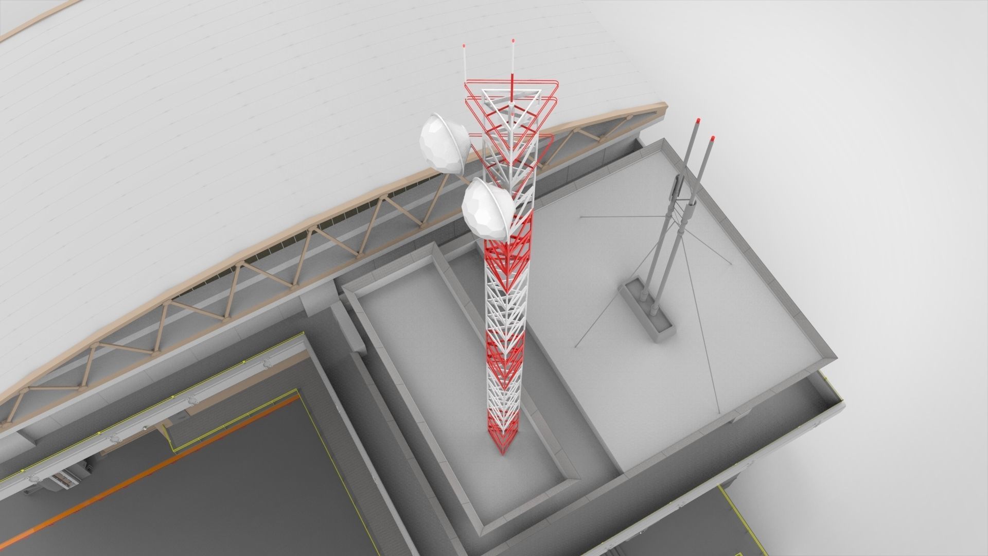 sci-fi architecture 2 3D model_18