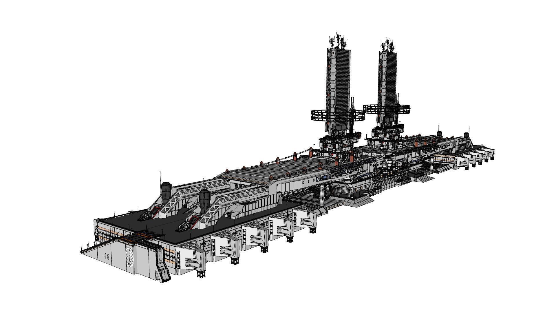 the missile attack warning system 3D model_65