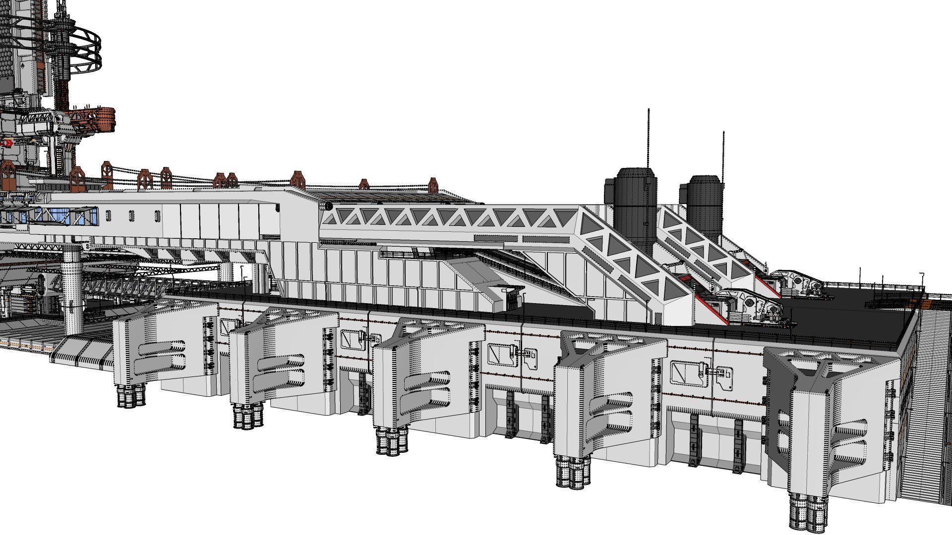 the missile attack warning system 3D model_68