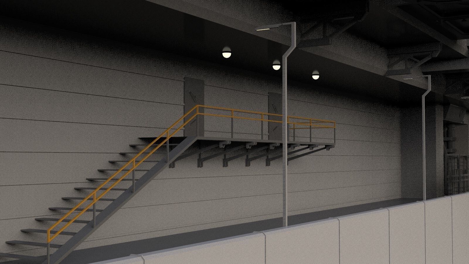 the missile attack warning system 3D model_20