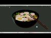 Asian food--noodles  Low-poly 3D model_1