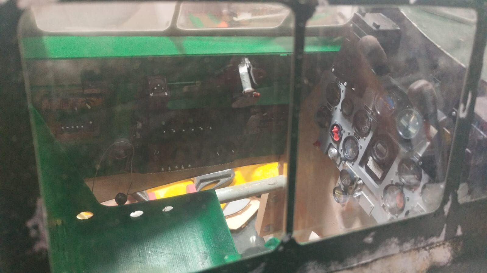 A6M3 Zero Cockpit Parts 3D print model_1