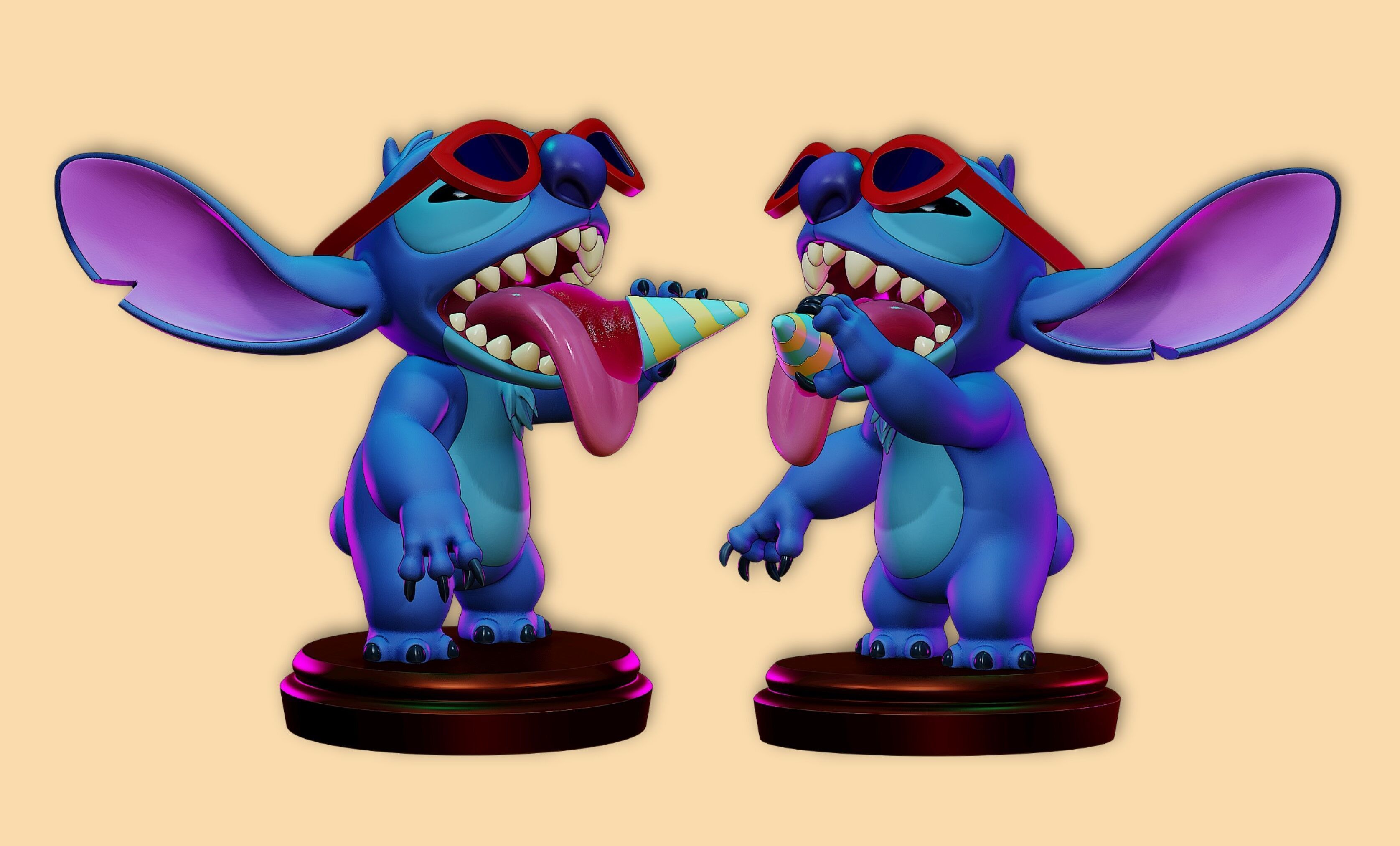 Stitch Figure 2 - Disney 3D print model_6
