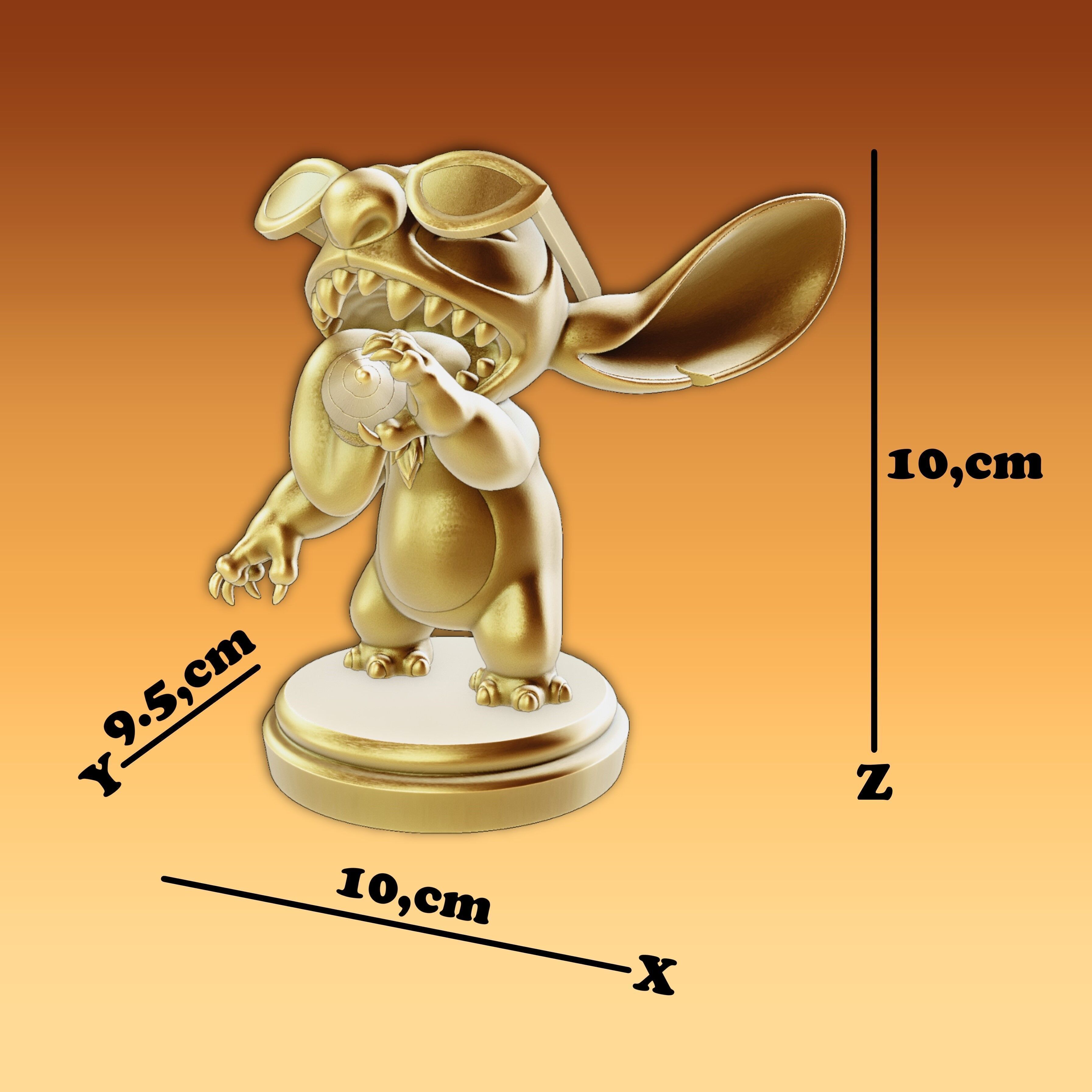 Stitch Figure 2 - Disney 3D print model_3