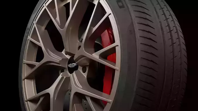 Realistic Astron Martin Tyre