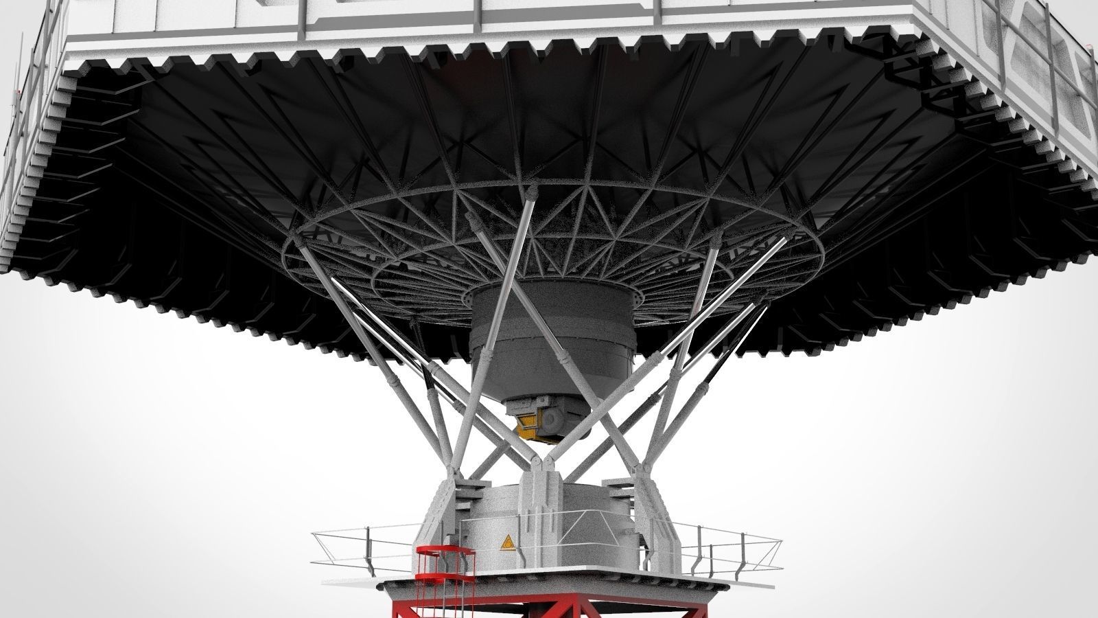 sci-fi antenna post 3 3D model_24