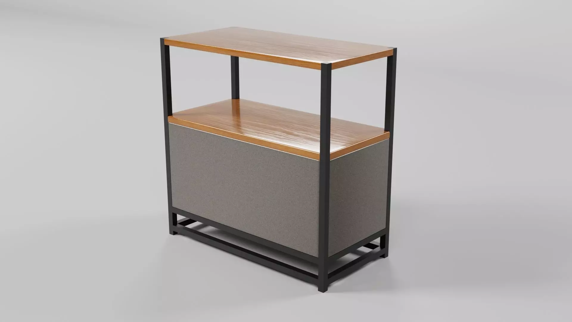 Bookcase CG7 3D model_9