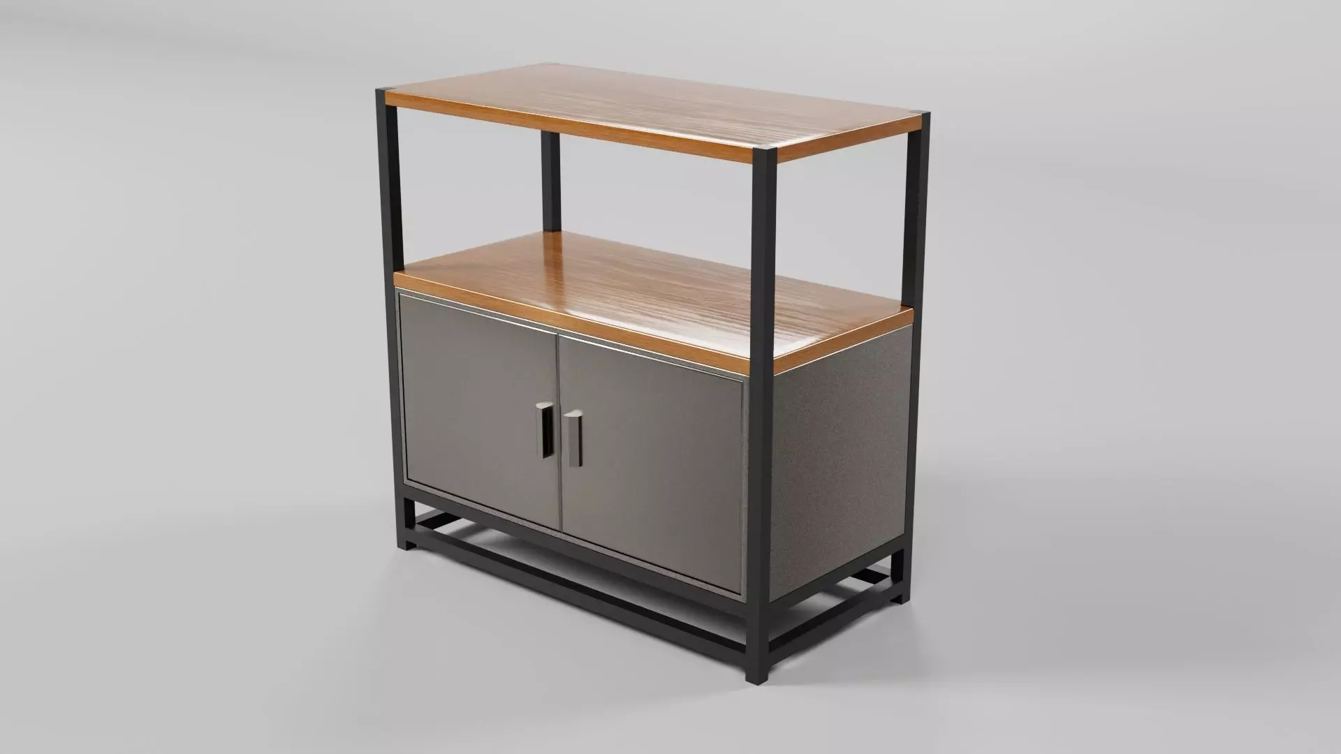 Bookcase CG7 3D model_8