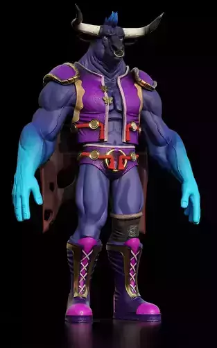 Stylish Tauren Model