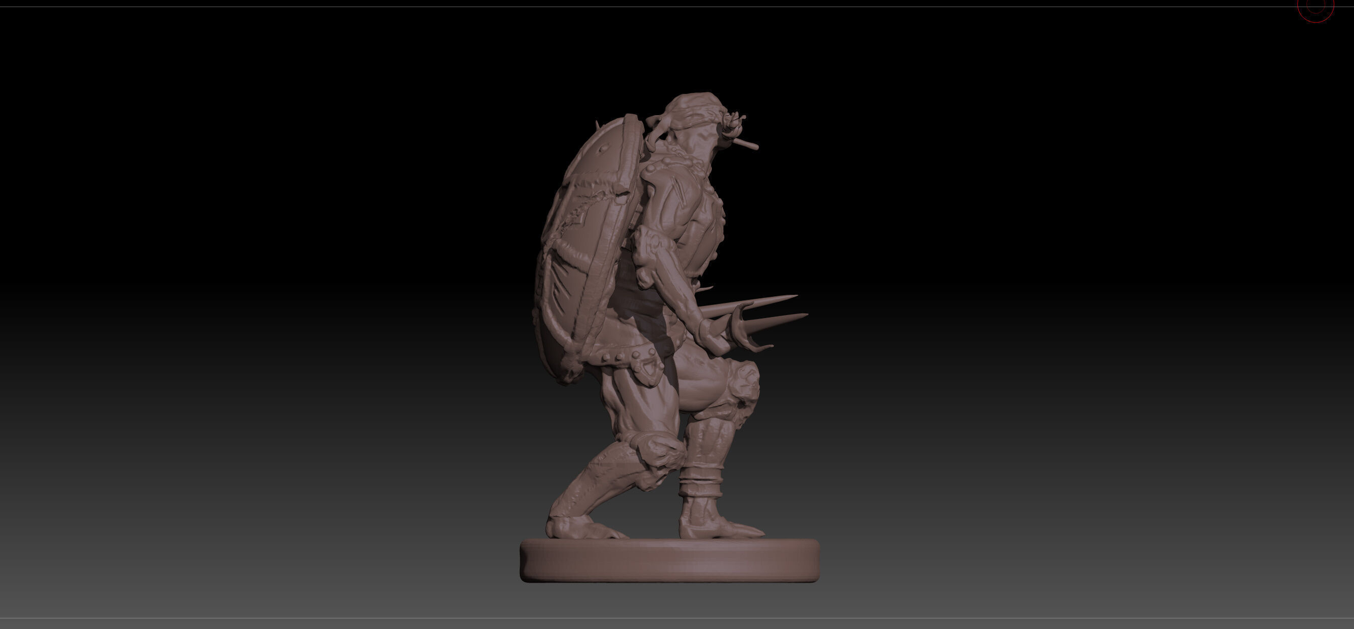 Wartorn Raphael Teenage Mutant Ninja Turtles TMNT STL and OBJ 3D print model_7