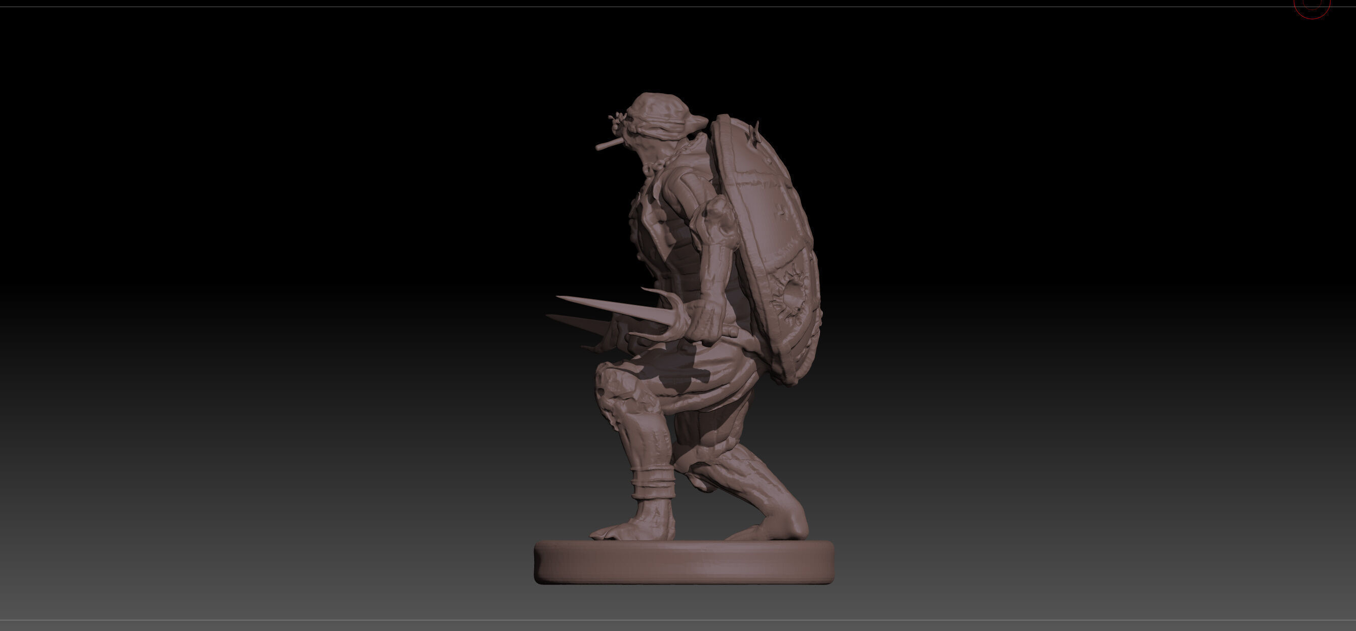 Wartorn Raphael Teenage Mutant Ninja Turtles TMNT STL and OBJ 3D print model_3