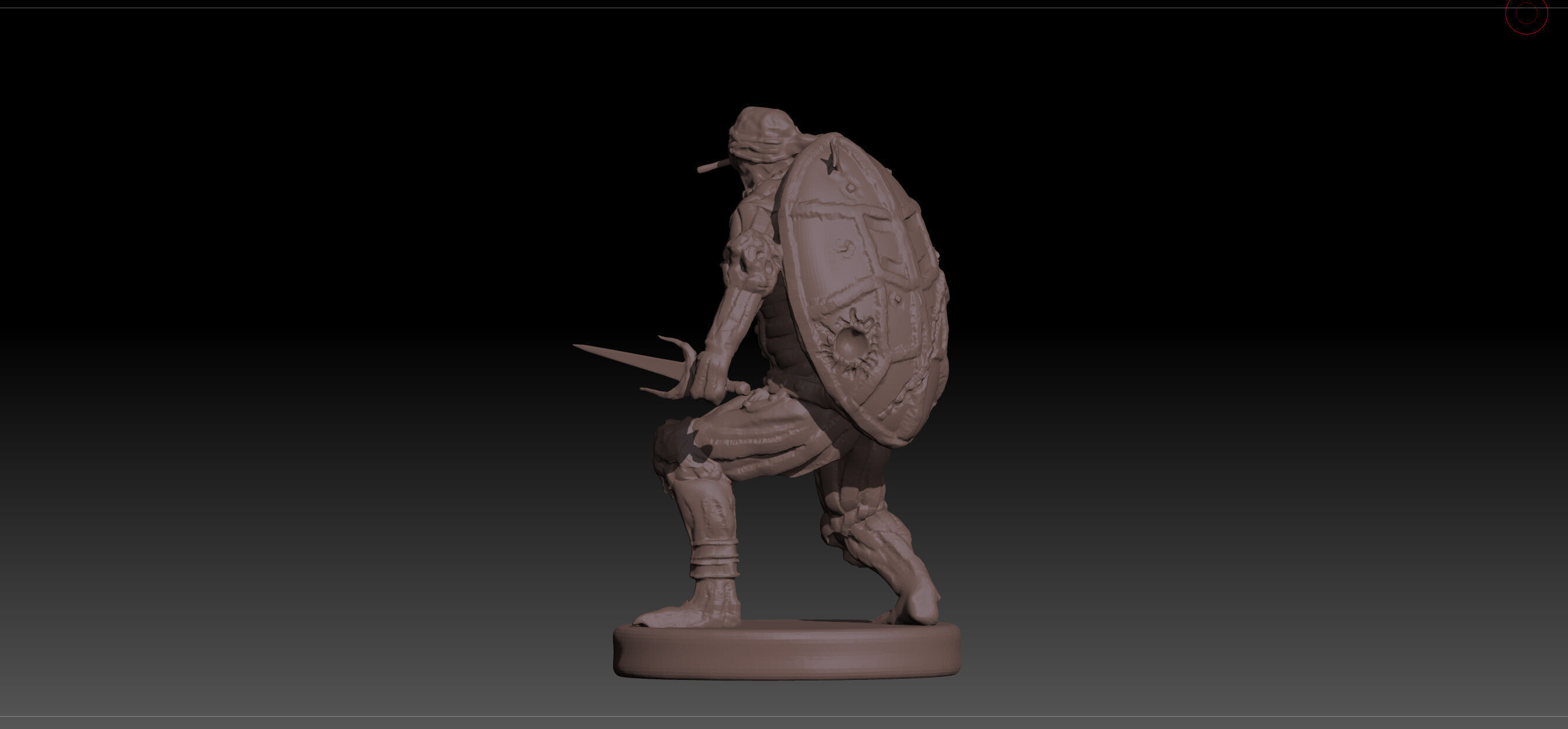 Wartorn Raphael Teenage Mutant Ninja Turtles TMNT STL and OBJ 3D print model_4