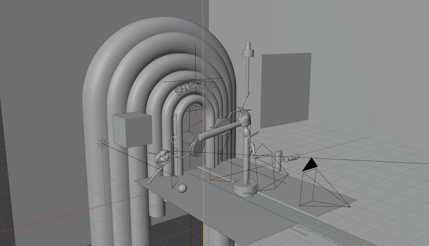 sephora liquid lipstick complete animation Low-poly 3D model_2