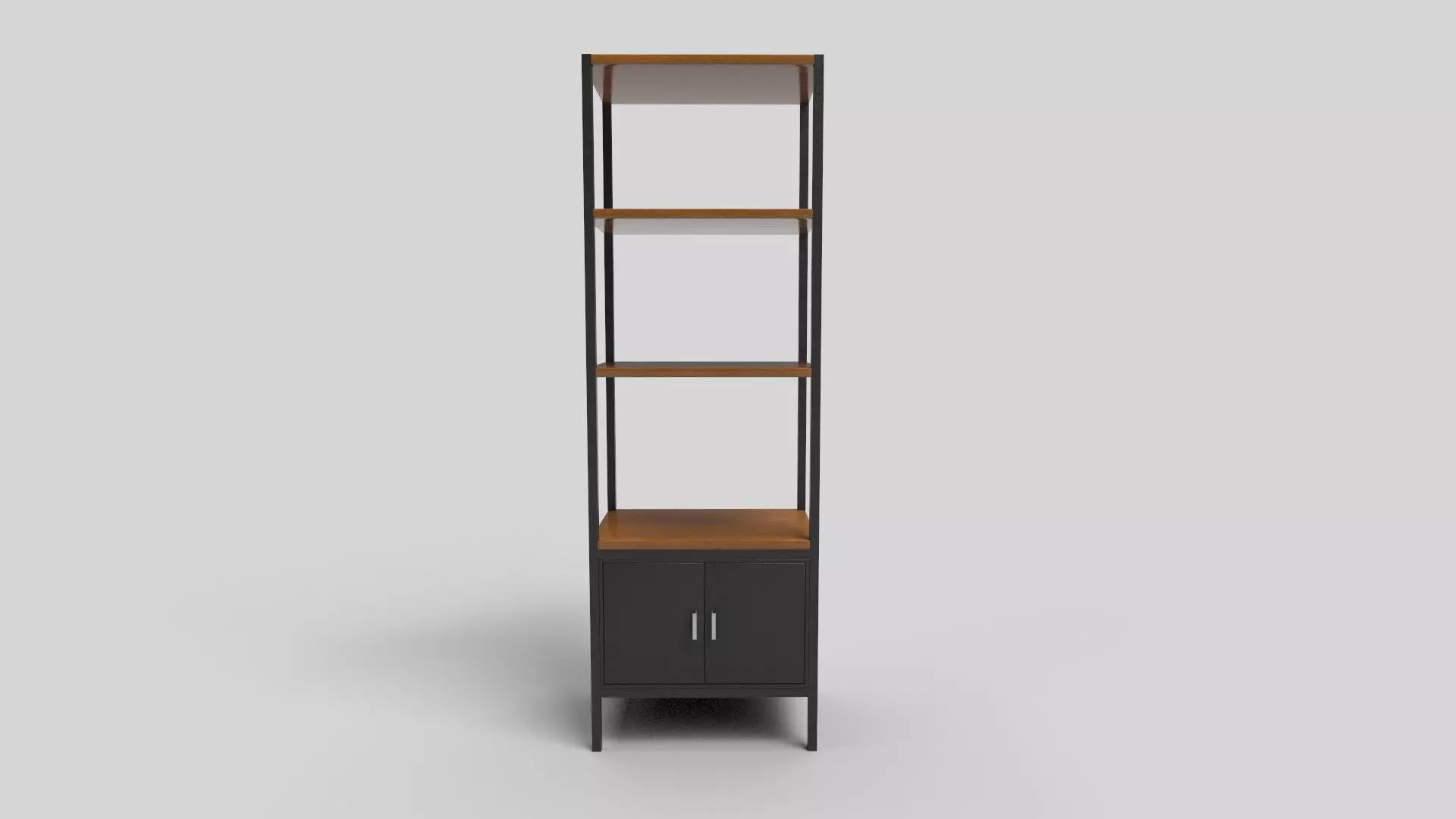 Bookcase CG8 3D model_1