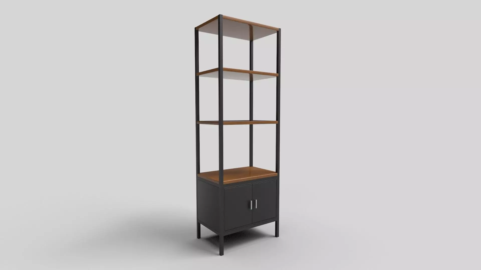 Bookcase CG8 3D model_0