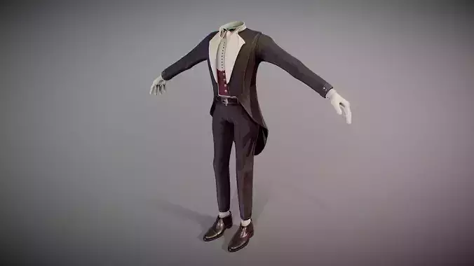 Headless gentlemans uniform