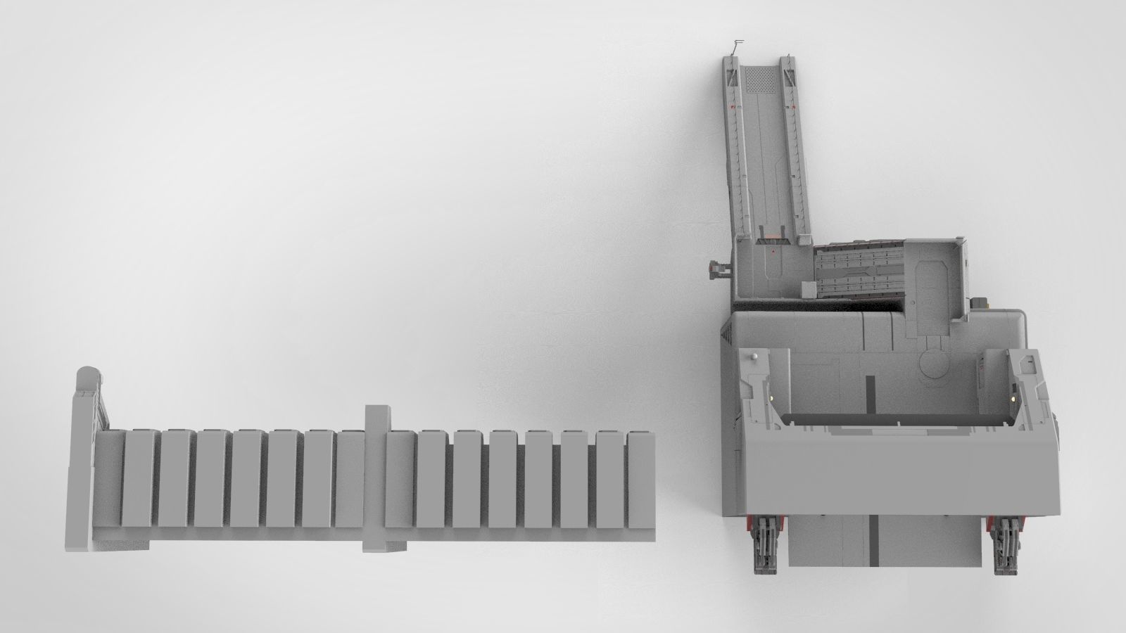 sci-fi Wall 1 3D model_16