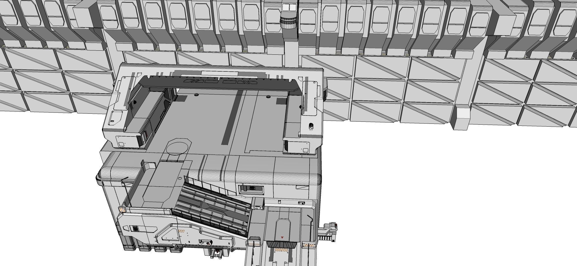 sci-fi Wall 1 3D model_20
