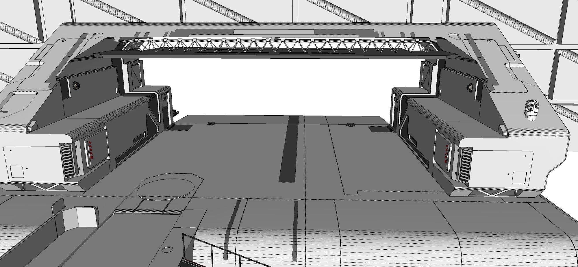 sci-fi Wall 1 3D model_24