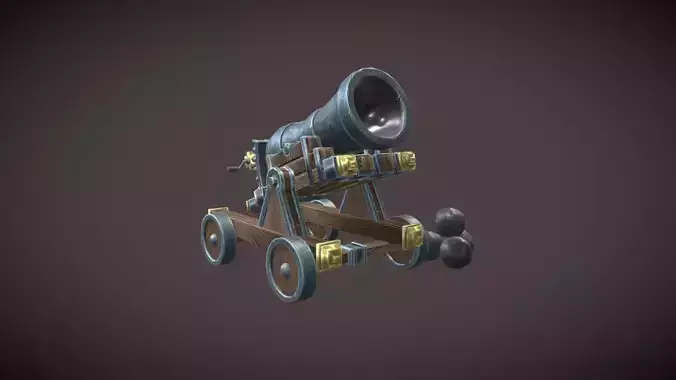 World War II Golden Cannon