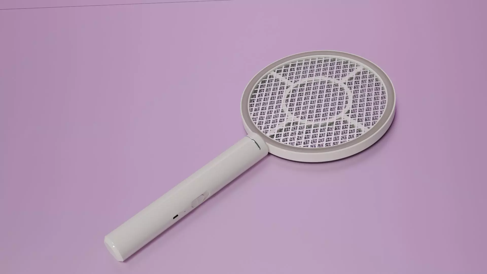 Mosquito swatter 3D Model Low-poly 3D model
